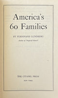AMERICA'S 60 FAMILIES