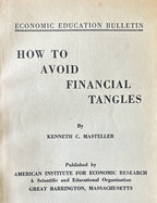 HOW TO AVOID FINANCIAL TANGLES