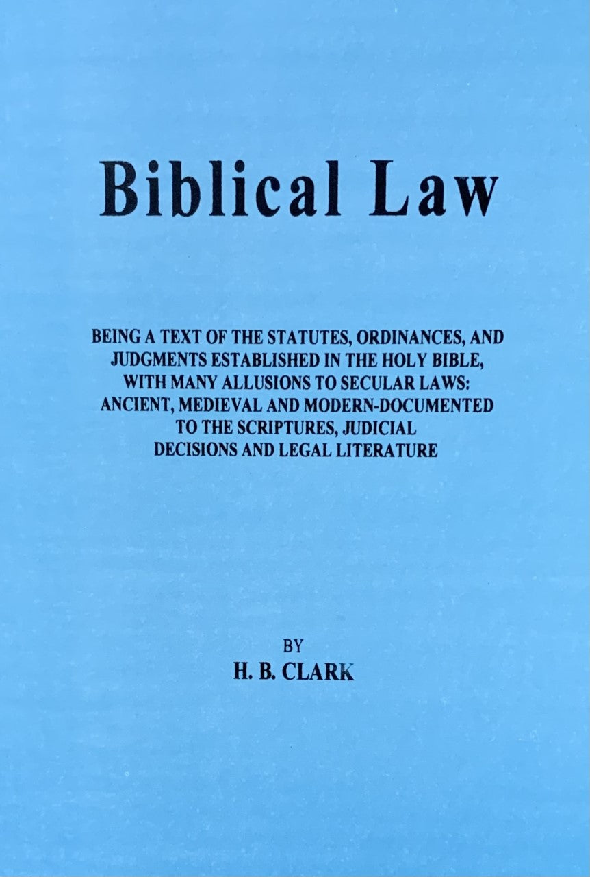 BIBLICAL LAW