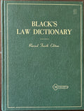 BLACKS LAW DICTIONARY (Revised 4th Edition)