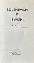 BOLSHEVISM IS JEWISH!