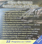 Catholic Issues & Topics  (22 programs on 1 DVD)