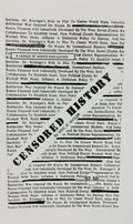 CENSORED HISTORY