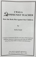 I WAS A COMMUNIST TEACHER