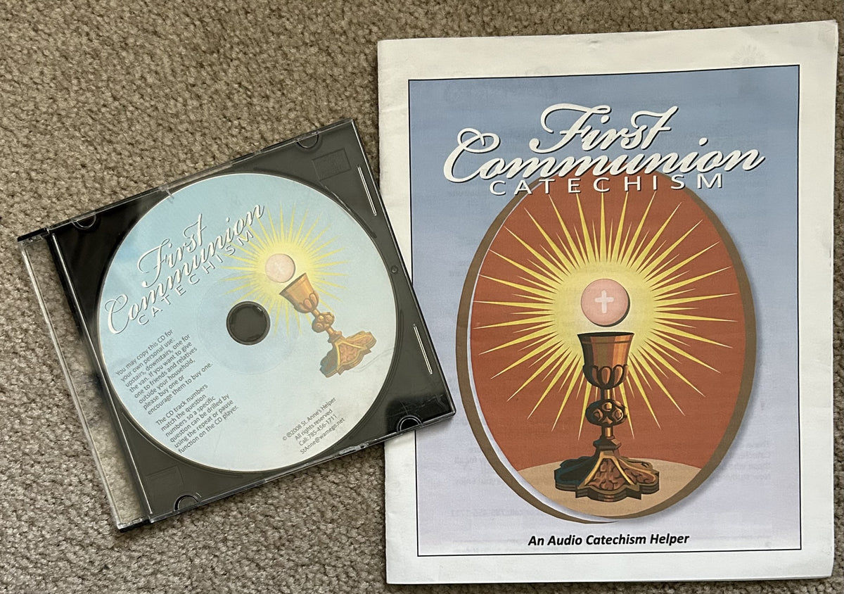 FIRST COMMUNION BOOKLET with CD