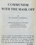 COMMUNISM WITH THE MASK OFF