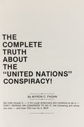 COMPLETE TRUTH ABOUT THE UNITED NATIONS CONSPIRACY