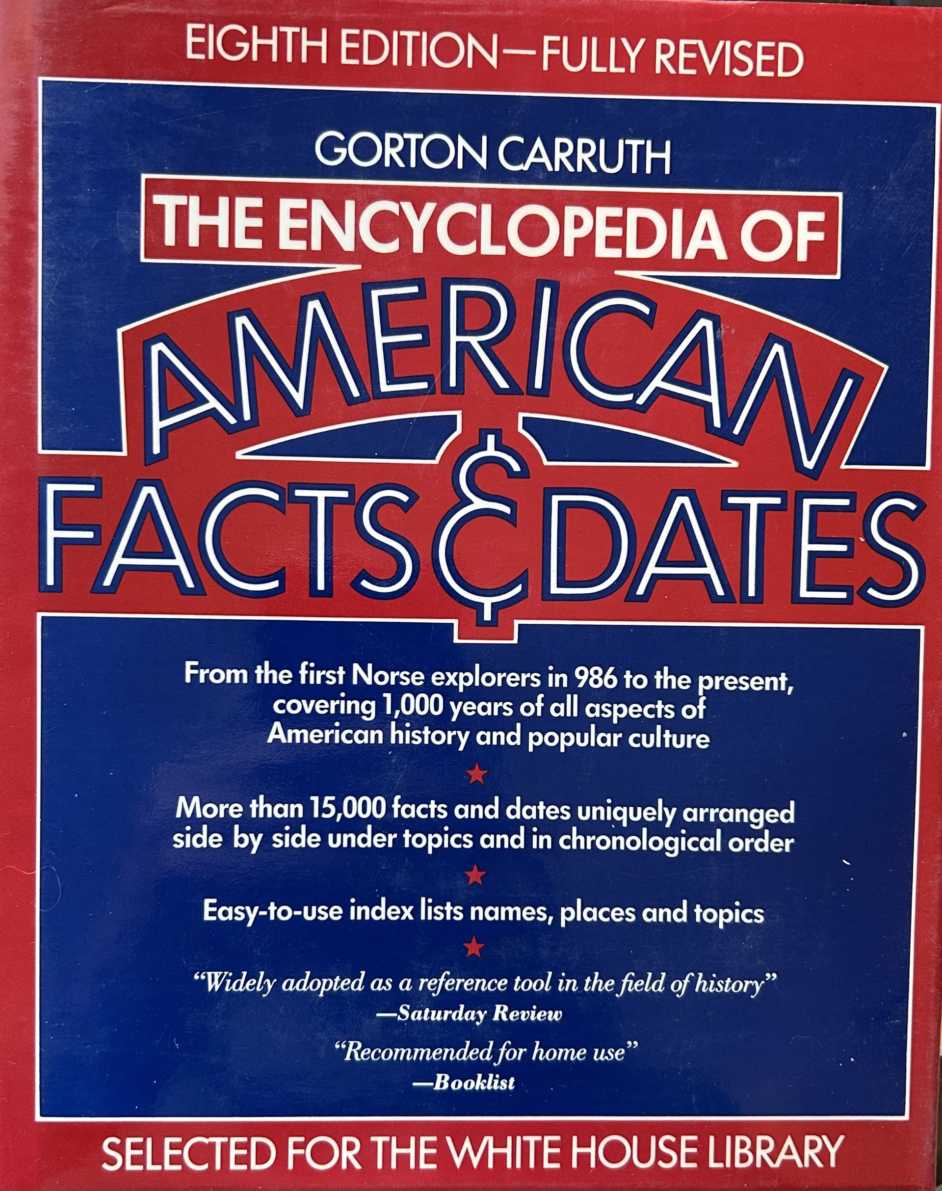 THE ENCYCLOPEDIA OF AMERICAN FACTS & DATES