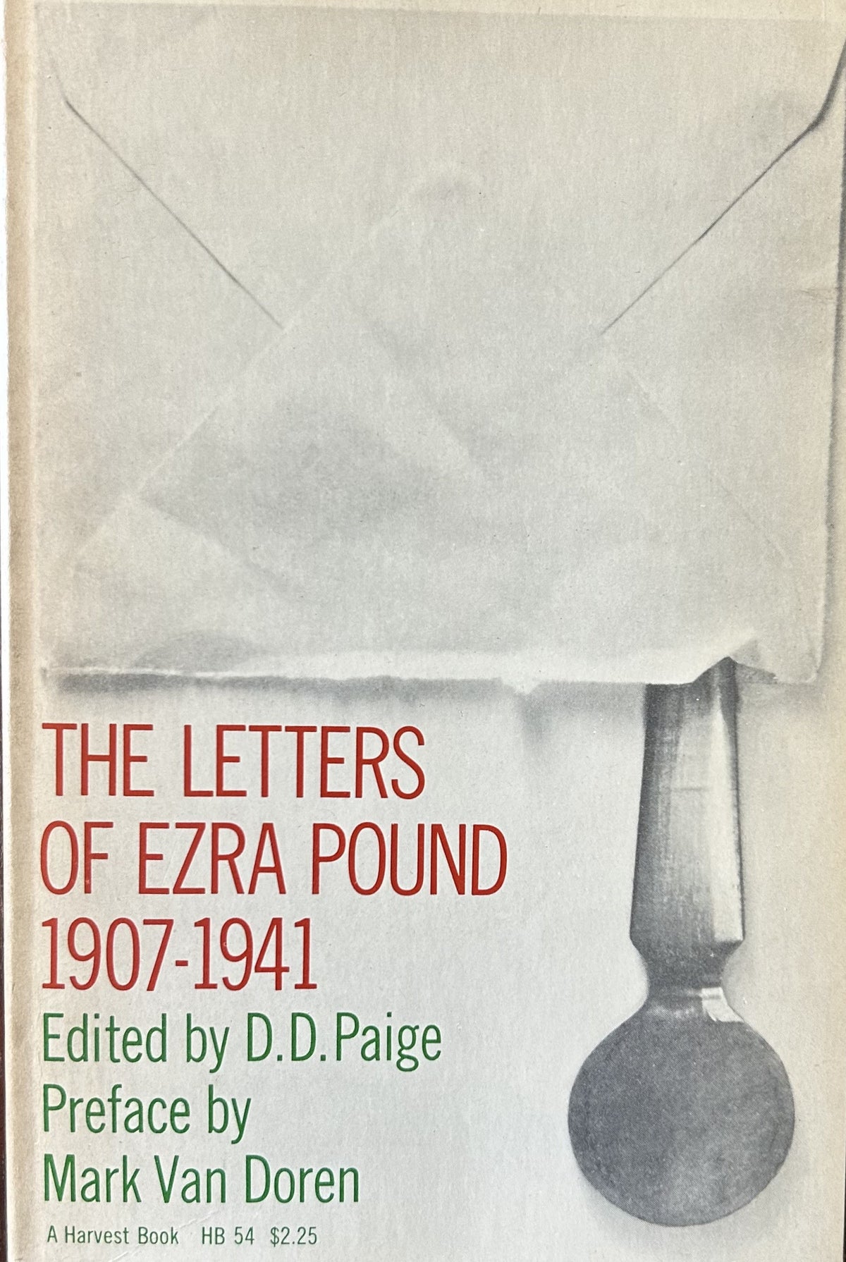 THE LETTERS OF EZRA POUND 1907-1941