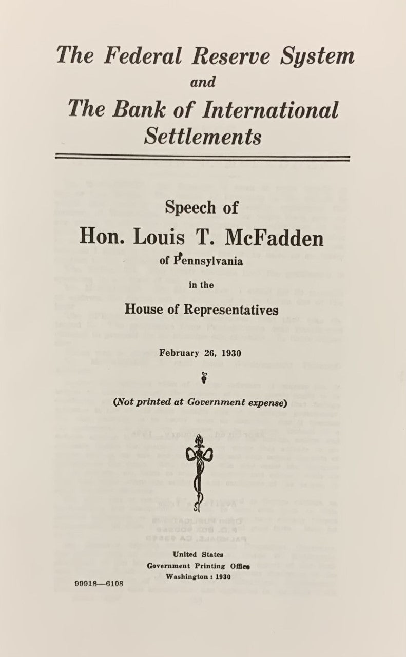 THE FEDERAL RESERVE SYSTEM AND THE BANK OF INTERNATIONAL SETTLEMENTS
