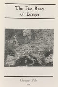 THE FIVE RACES OF EUROPE