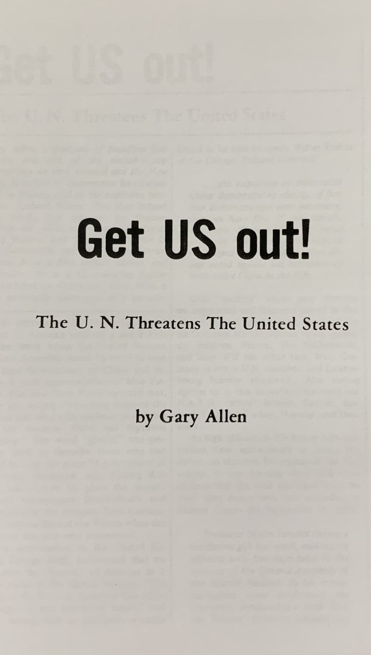 Get US Out! (United Nations)