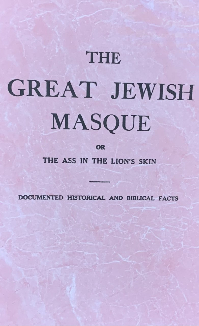 THE GREAT JEWISH MASQUE