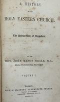 HISTORY OF THE HOLY EASTERN CHURCH (2 Volumes, orig 1847 edition)