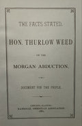 HON. THURLOW WEED ON THE MORGAN ABDUCTION