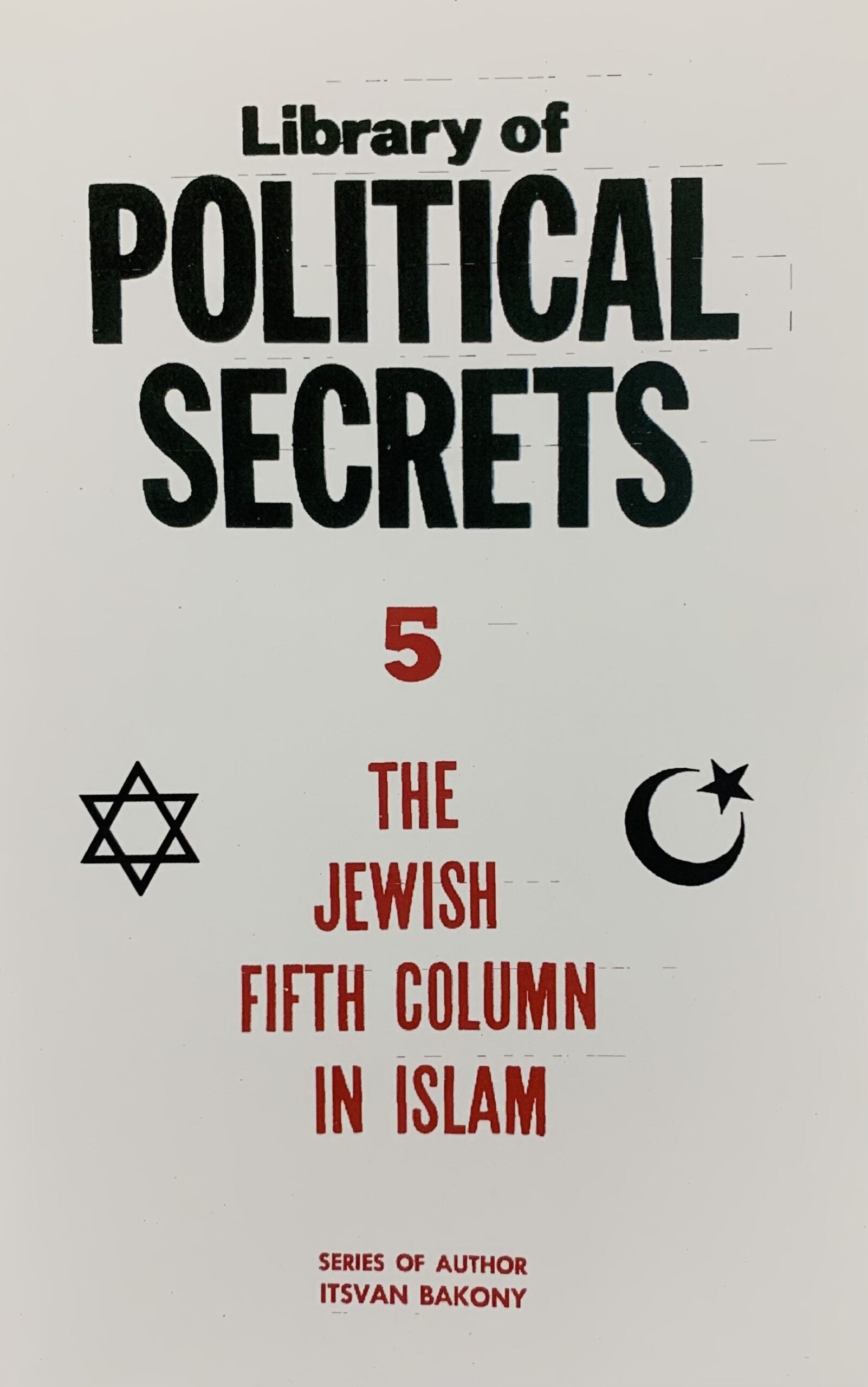 THE JEWISH FIFTH COLUMN IN ISLAM