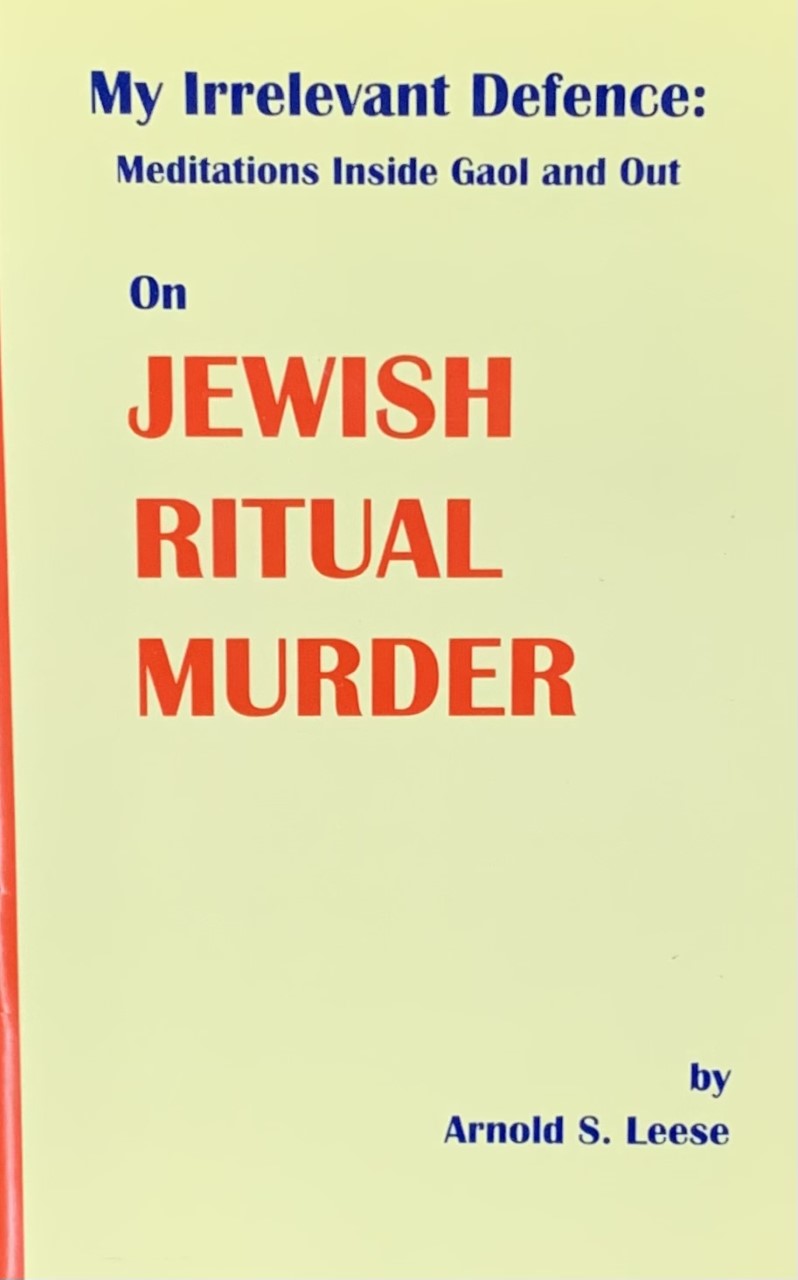 JEWISH RITUAL MURDER