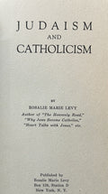 JUDAISM AND CATHOLICISM