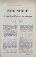KOL NIDRE