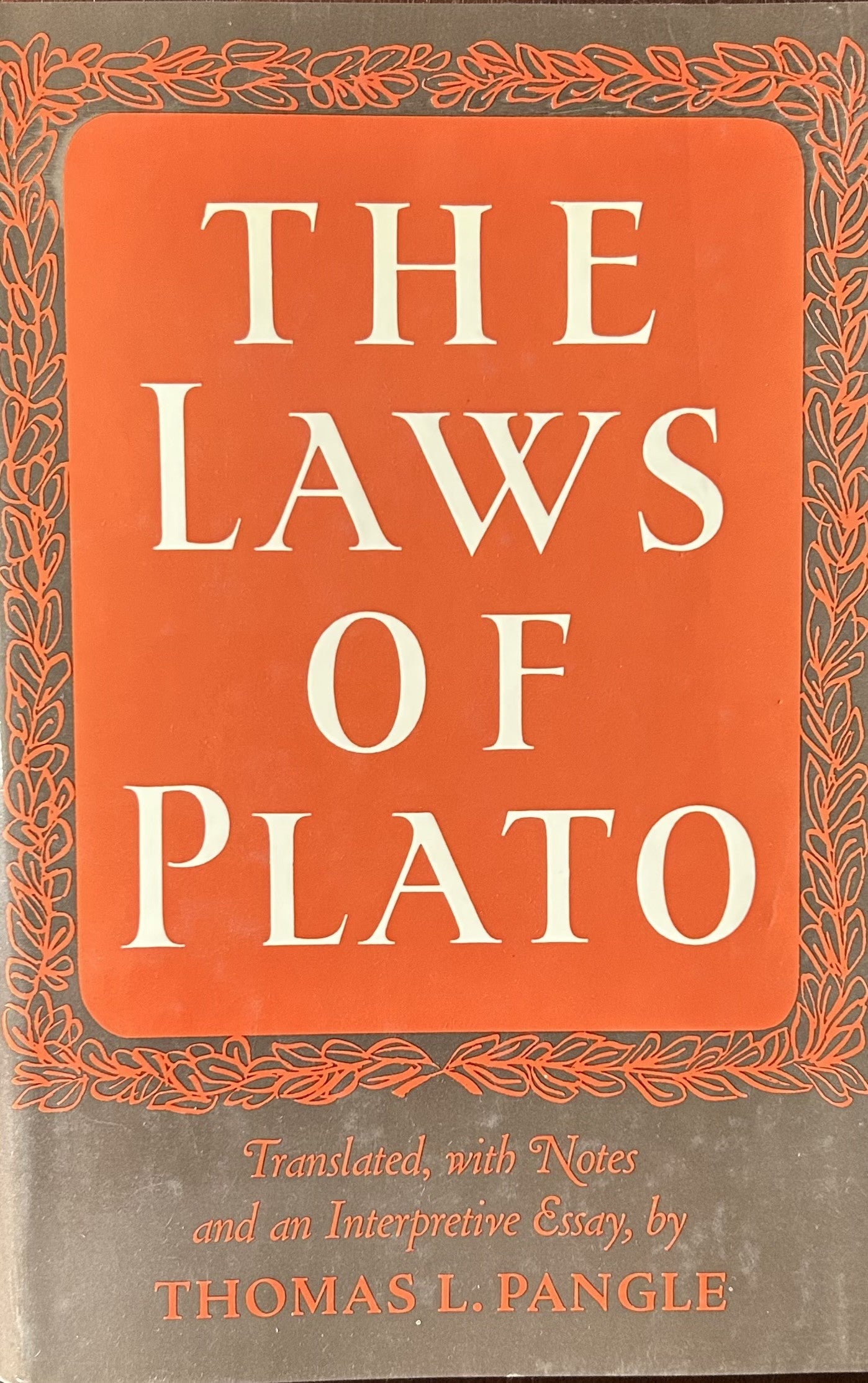 THE LAWS OF PLATO