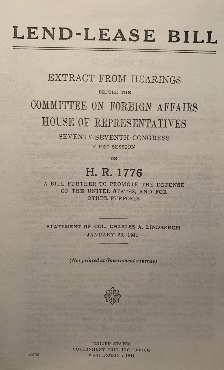 LEND LEASE BILL