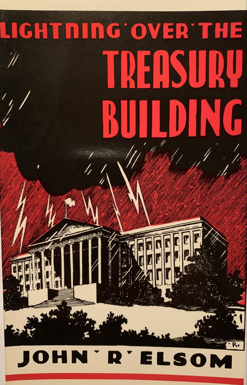 LIGHTNING OVER THE TREASURY BUILDING