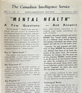 MENTAL HEALTH A Few Questions and Answers