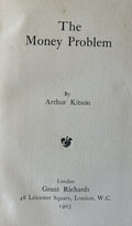 THE MONEY PROBLEM (1903 edition)