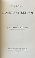 A TRACT ON MONETARY REFORM