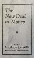 THE NEW DEAL IN MONEY