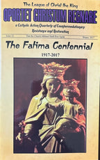 O.C.R. The Fatima Centennial 1917-2017...and more - see contents