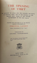 THE OPENING OF TIBET