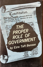 THE PROPER ROLE OF GOVERNMENT