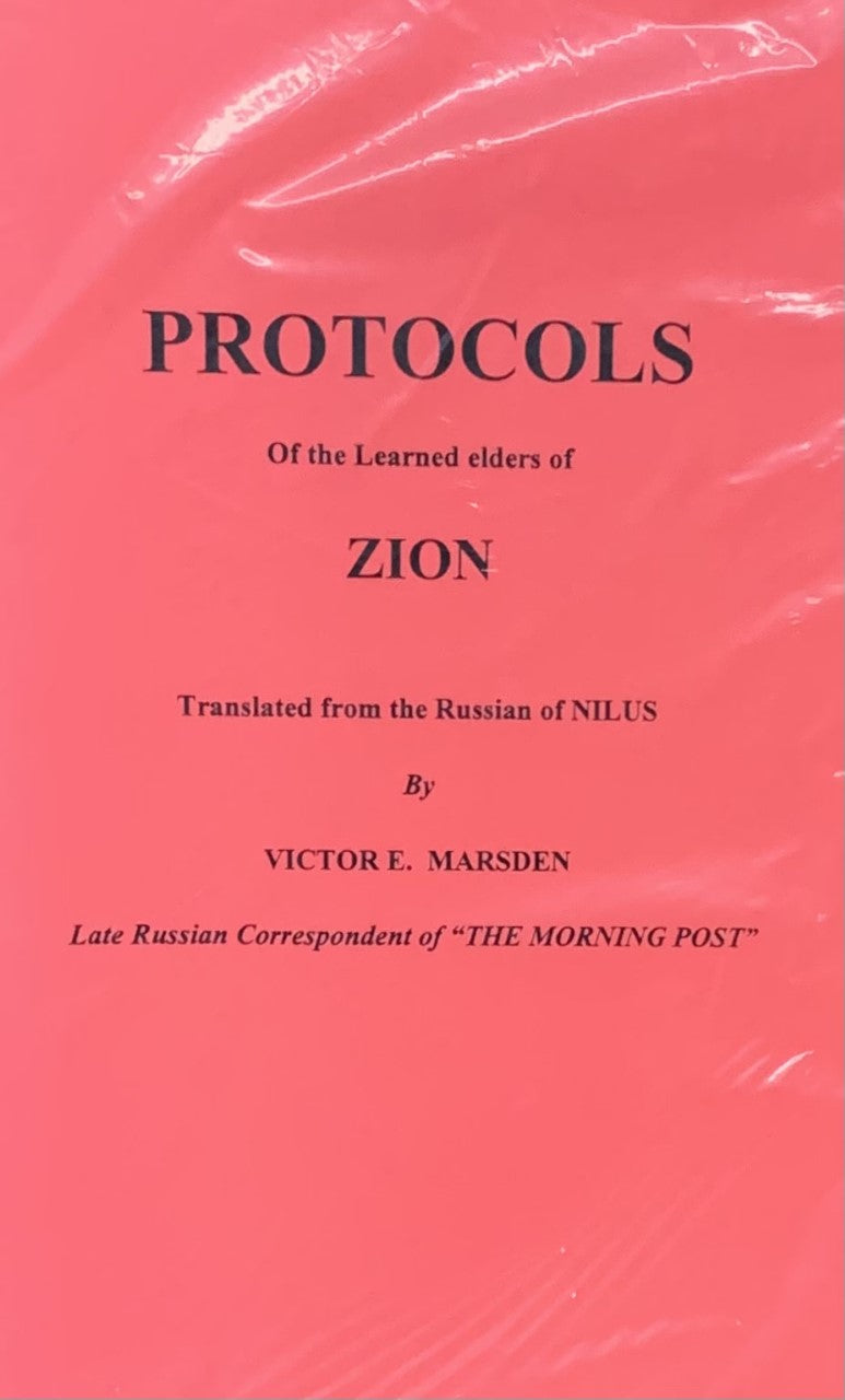 Protocols of the Learned Elders of Zion - Abridged Edition