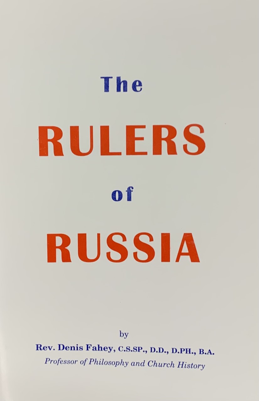 THE RULERS OF RUSSIA