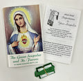 Green Scapular with Book and Flyer