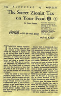 THE SECRET ZIONIST TAX ON YOUR FOOD - The Fleecing of America!