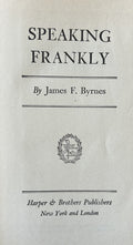 SPEAKING FRANKLY (World War II)