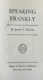 SPEAKING FRANKLY (World War II)