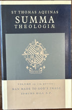 ST THOMAS AQUINAS SUMMA THEOLOGIAE Vol 13, Man Made to God's Image