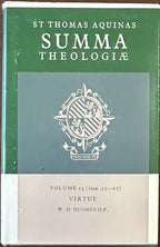 ST THOMAS AQUINAS SUMMA THEOLOGIAE Vol 23, Virtue