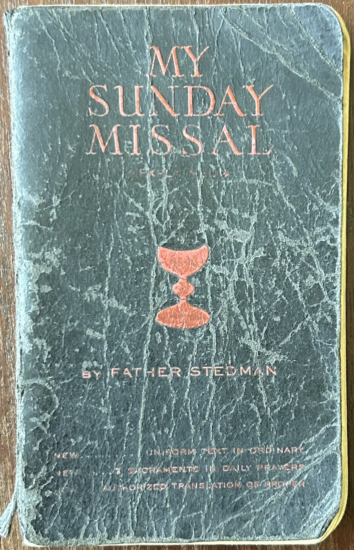 MY SUNDAY MISSAL (Fr. Stedman)