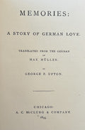MEMORIES: A STORY OF GERMAN LOVE - Tales From Foreign Lands