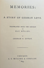 MEMORIES: A STORY OF GERMAN LOVE - Tales From Foreign Lands