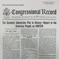 REPORT TO THE AMERICAN PEOPLE ON U.N.E.S.C.O.