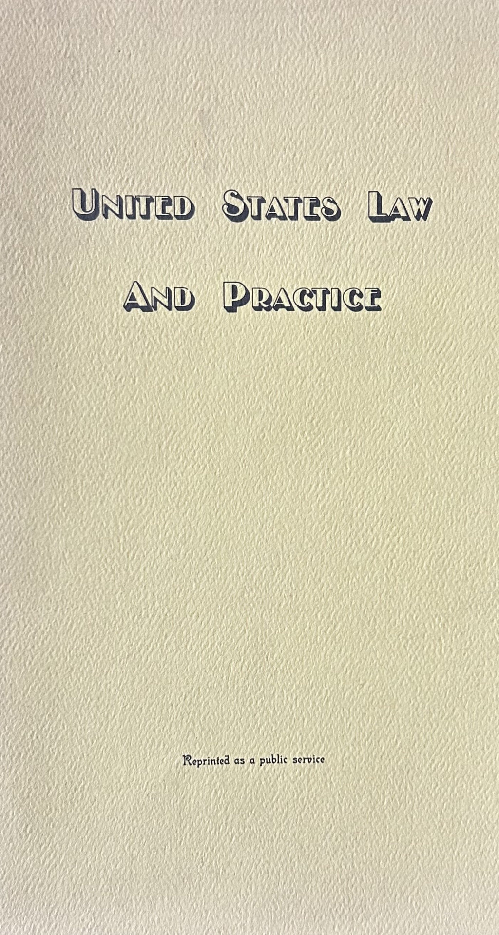 UNITED STATES LAW AND PRACTICE (Concerning tax havens in US for US and foreign investors)