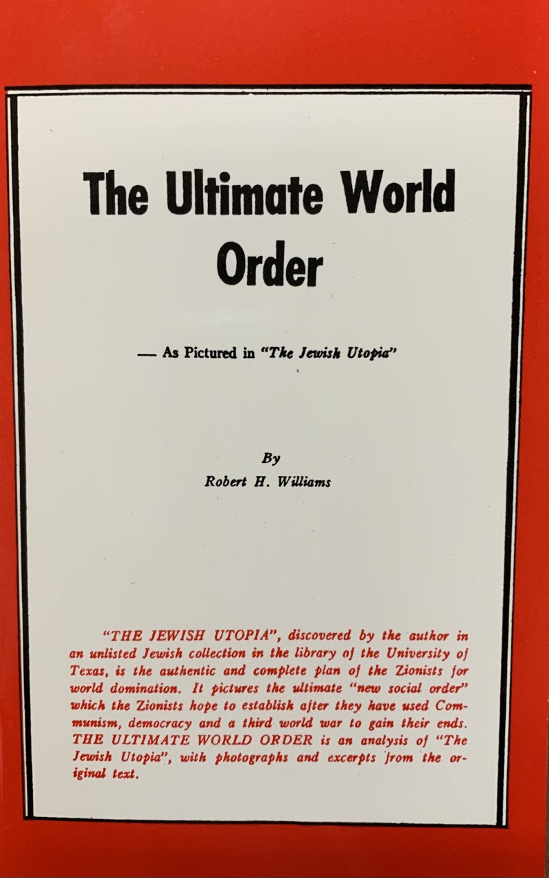 THE ULTIMATE WORLD ORDER