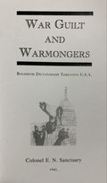 WAR GUILT and WARMONGERS