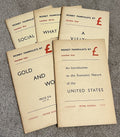 MONEY PAMPHLETS - Set of 5 (from London publisher, 1950s)