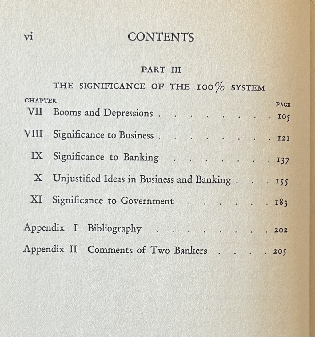 100% MONEY (Signed and Inscribed) Keeping checking banks 100% liquid against inflation/deflation...
